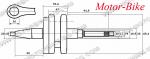 КОЛЯНОВ ВАЛ ЗА ПЕЖО LUDIX 50 RMS-3