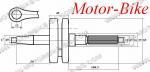 КОЛЯНОВ ВАЛ ЗА ПИАДЖО LIBERTY 50 4T 00-02 / АПРИЛИЯ Scarabeo 4T 50 - RMS-2