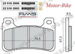 НАКЛАДКИ ЗА ДИСКОВА СПИРАЧКА ПРЕДНИ ЗА ХОНДА CBR 600 RR / 1000 RR - RMS-1