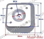 ГЛАВА ЗА ЦИЛИНДЪР ЗА СУЗУКИ ADDRESS 70 /ВЪЗДУШНО ОХЛАЖДАНЕ/ 47мм-3