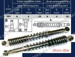 СИМСОН АМОРТИСЬОРИ ЗАДНИ S51/S51E /2 БР./ 8/8/360мм