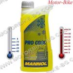 АНТИФРИЗ MANNOL PRO COOL (-40°C / +135°C) 1л. (ЖЪЛТ)