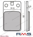 НАКЛАДКИ ЗА ДИСКОВА СПИРАЧКА ПРЕДНИ ЗА МАЛАГУТИ F10 / F12 94-95 RMS